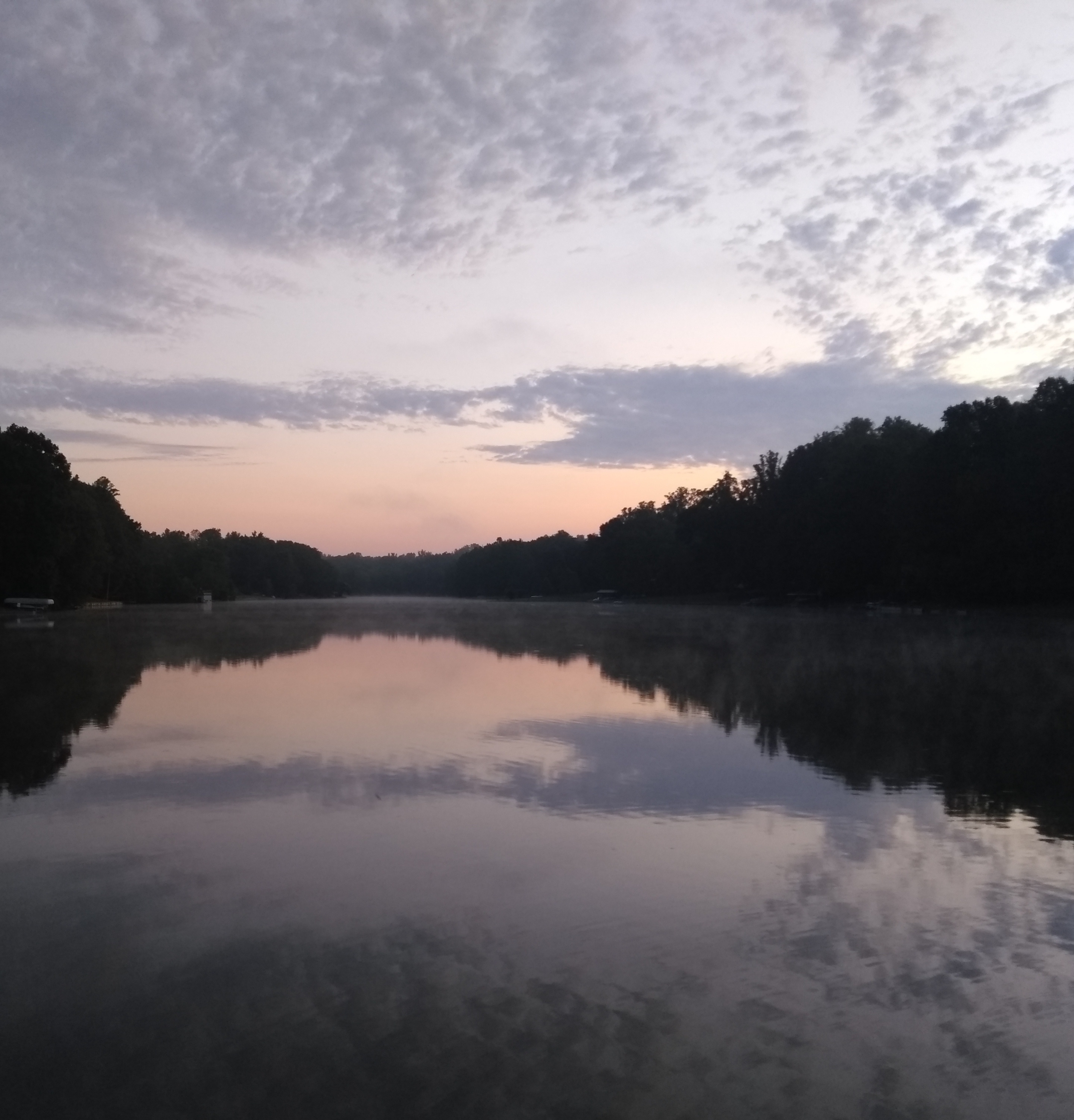 Early Morning Over the Lake